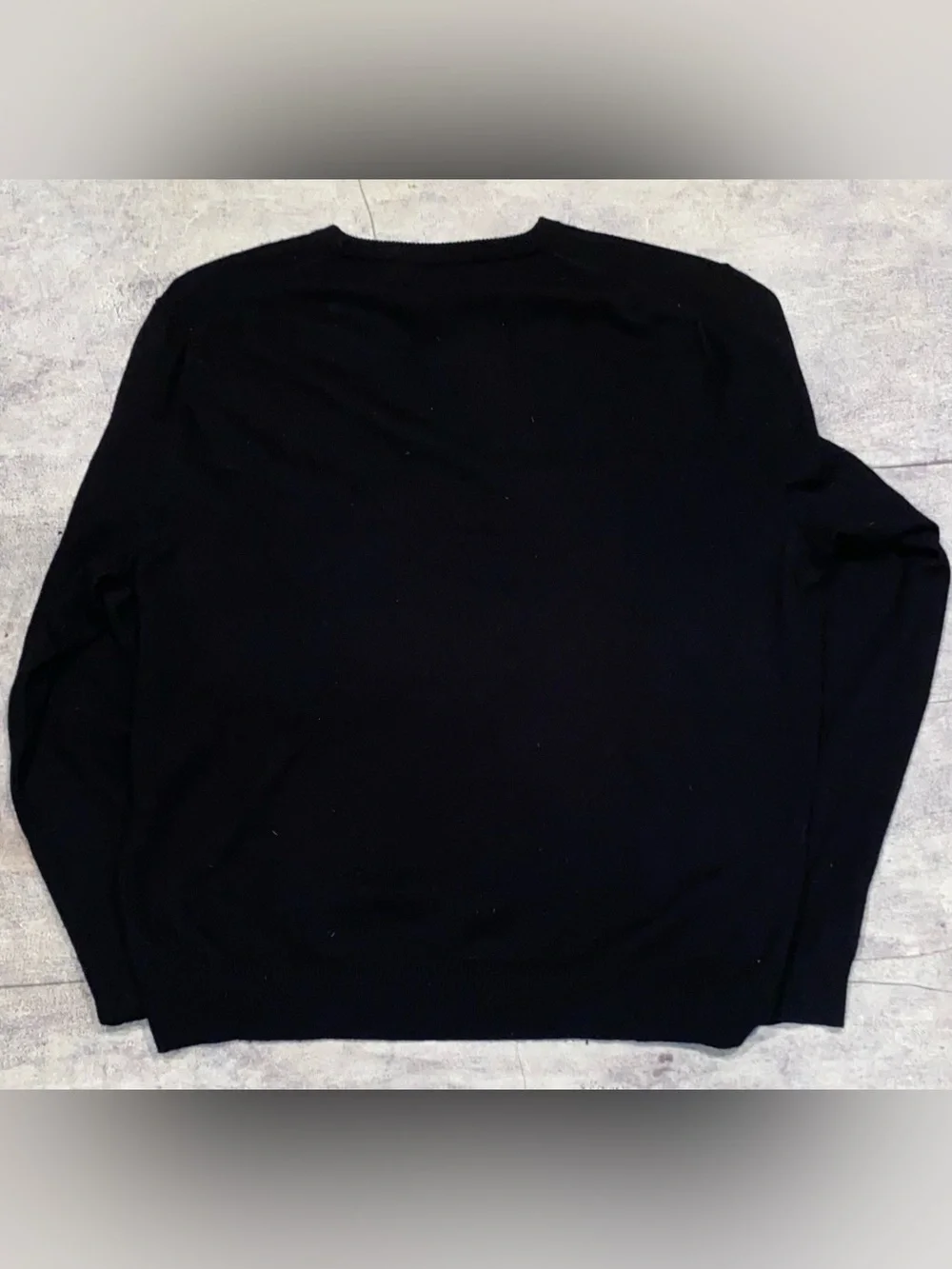 Vintage Polo Ralph Lauren 100% Cashmere Vneck Sweater Jumper Long Sleeve XL Mens